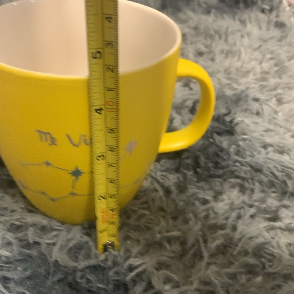Yellow Virgo Constellation Mug - Picture 5 of 5